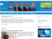 Tablet Screenshot of fdp-toenisvorst.de